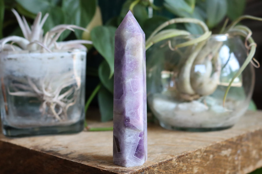 Chevron amethyst tower 8