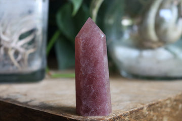 Strawberry quartz tower 2