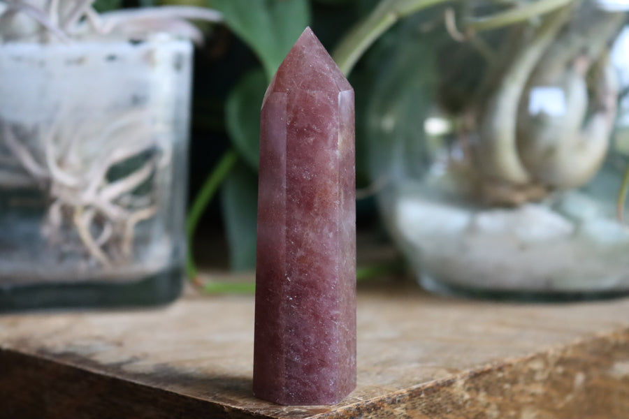 Strawberry quartz tower 5