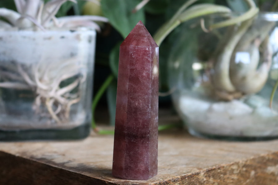 Strawberry quartz tower 7