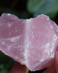 Rough rose quartz piece 4