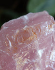 Rough rose quartz piece 4