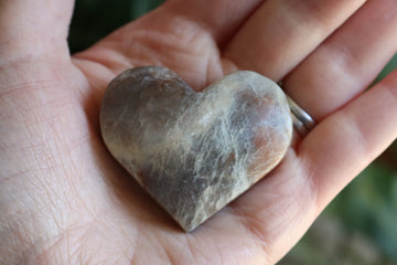 Moonstone/sunstone heart 11