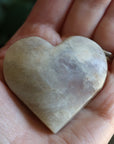 Moonstone/sunstone heart 12