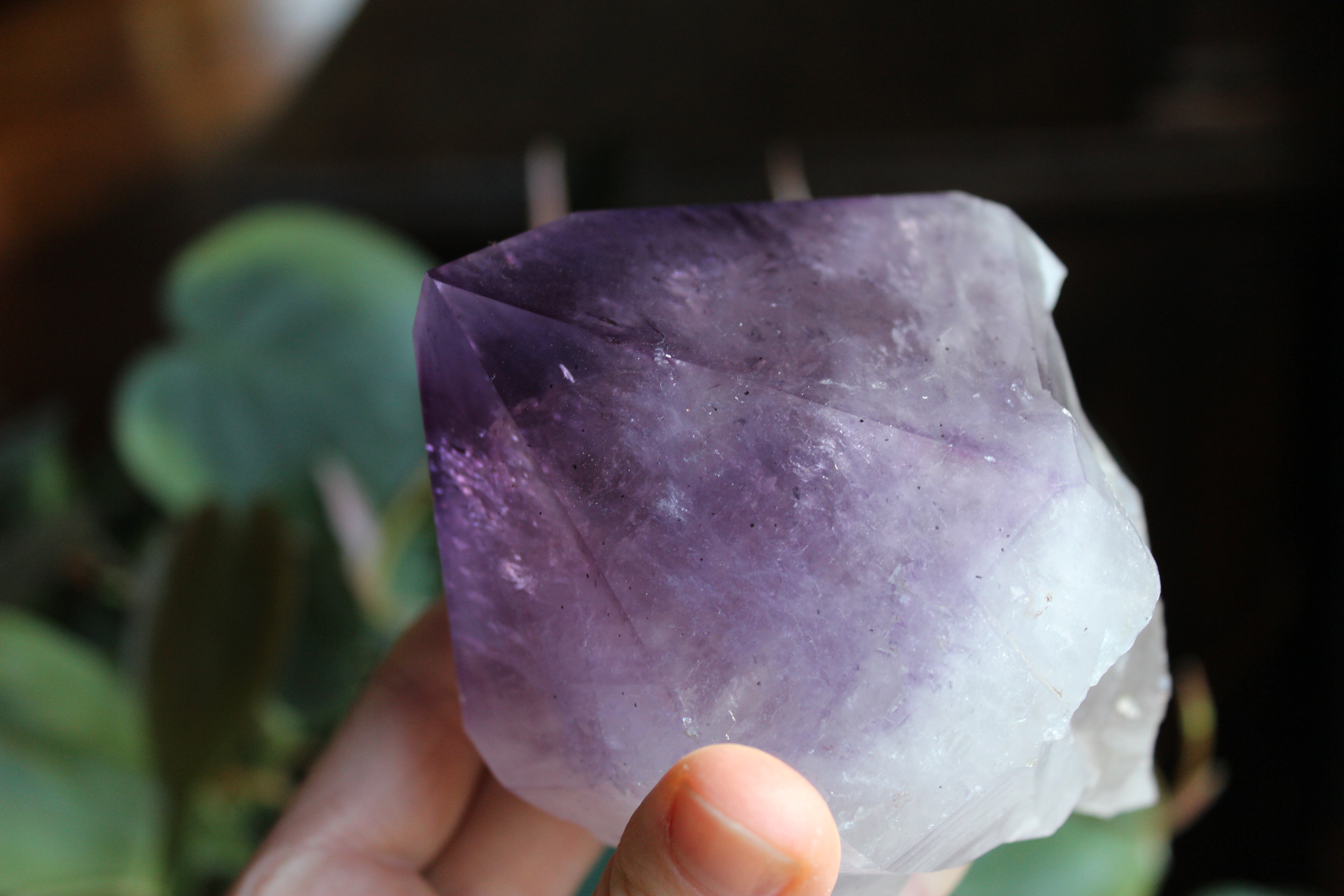 Large amethyst point 1, new