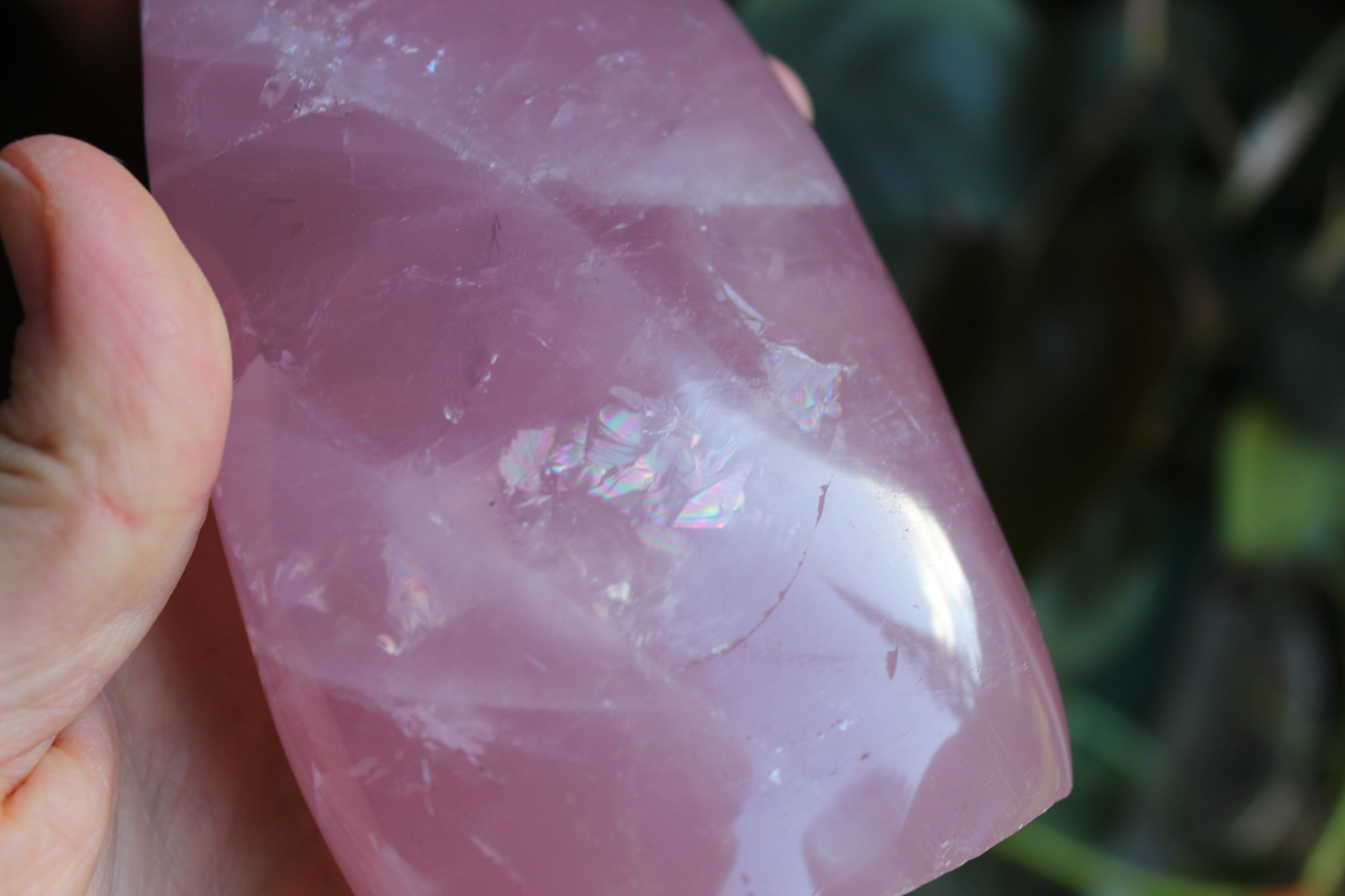 Rose quartz free form 1, new