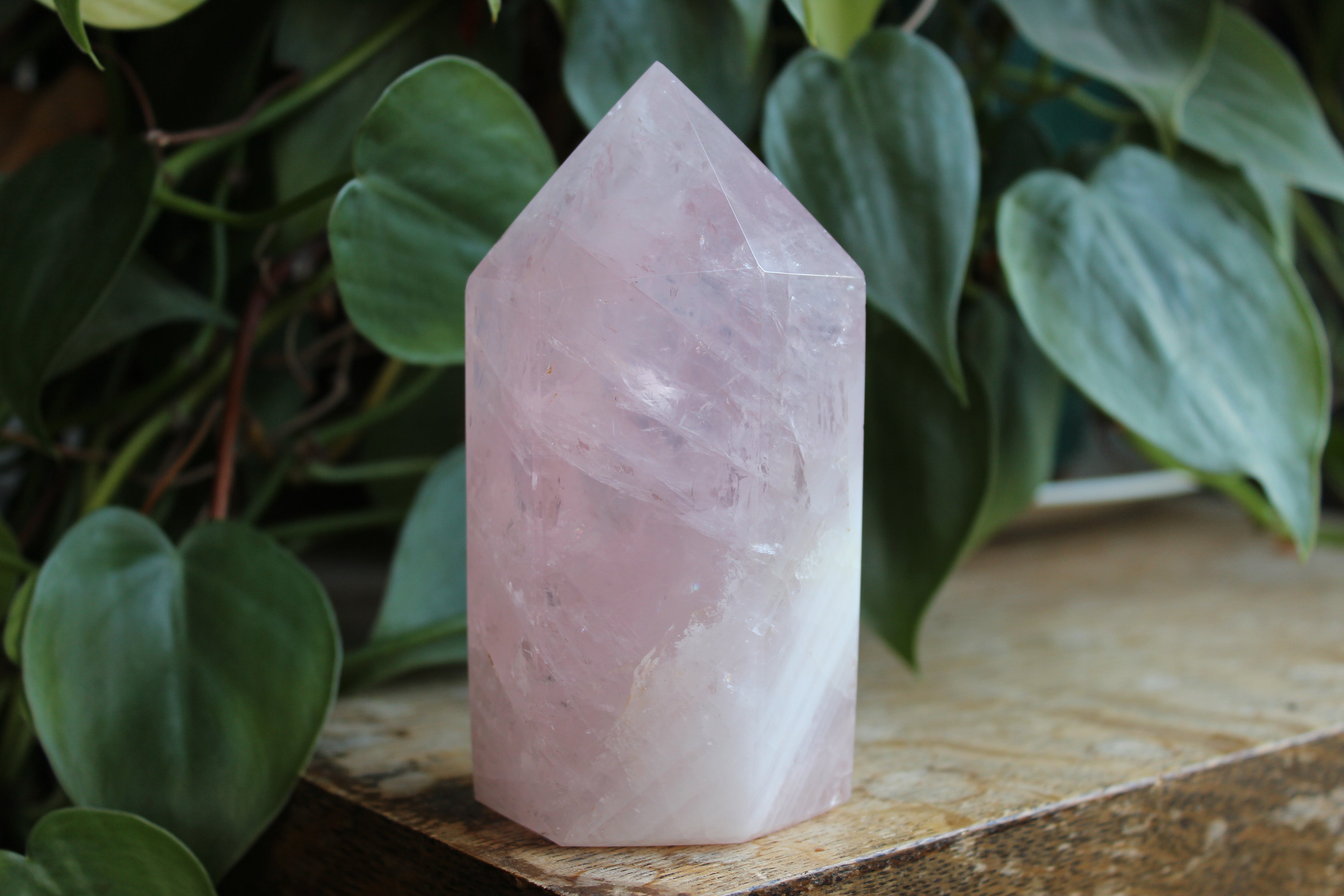 Rose quartz tower 1, new