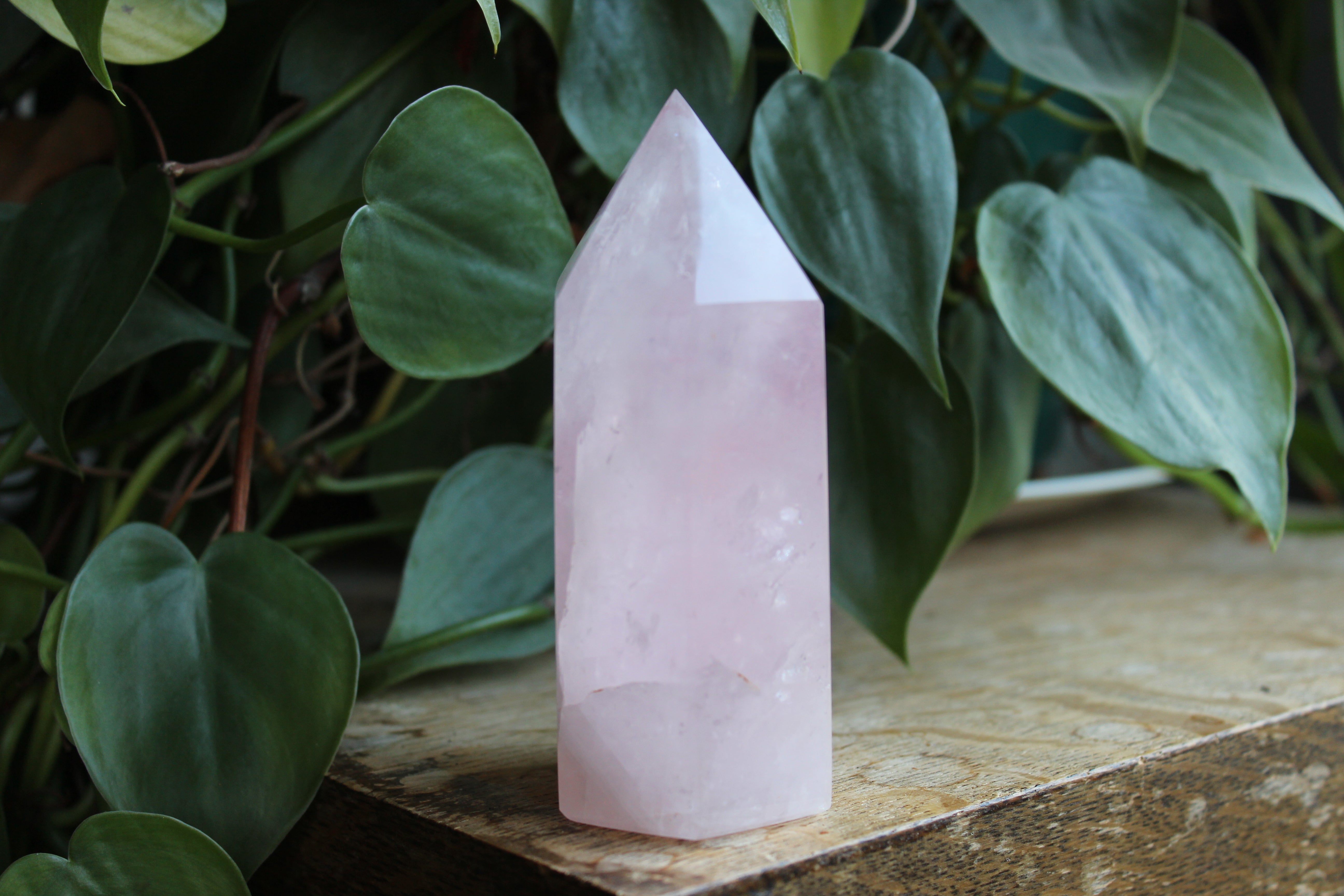 Rose quartz tower 1, new
