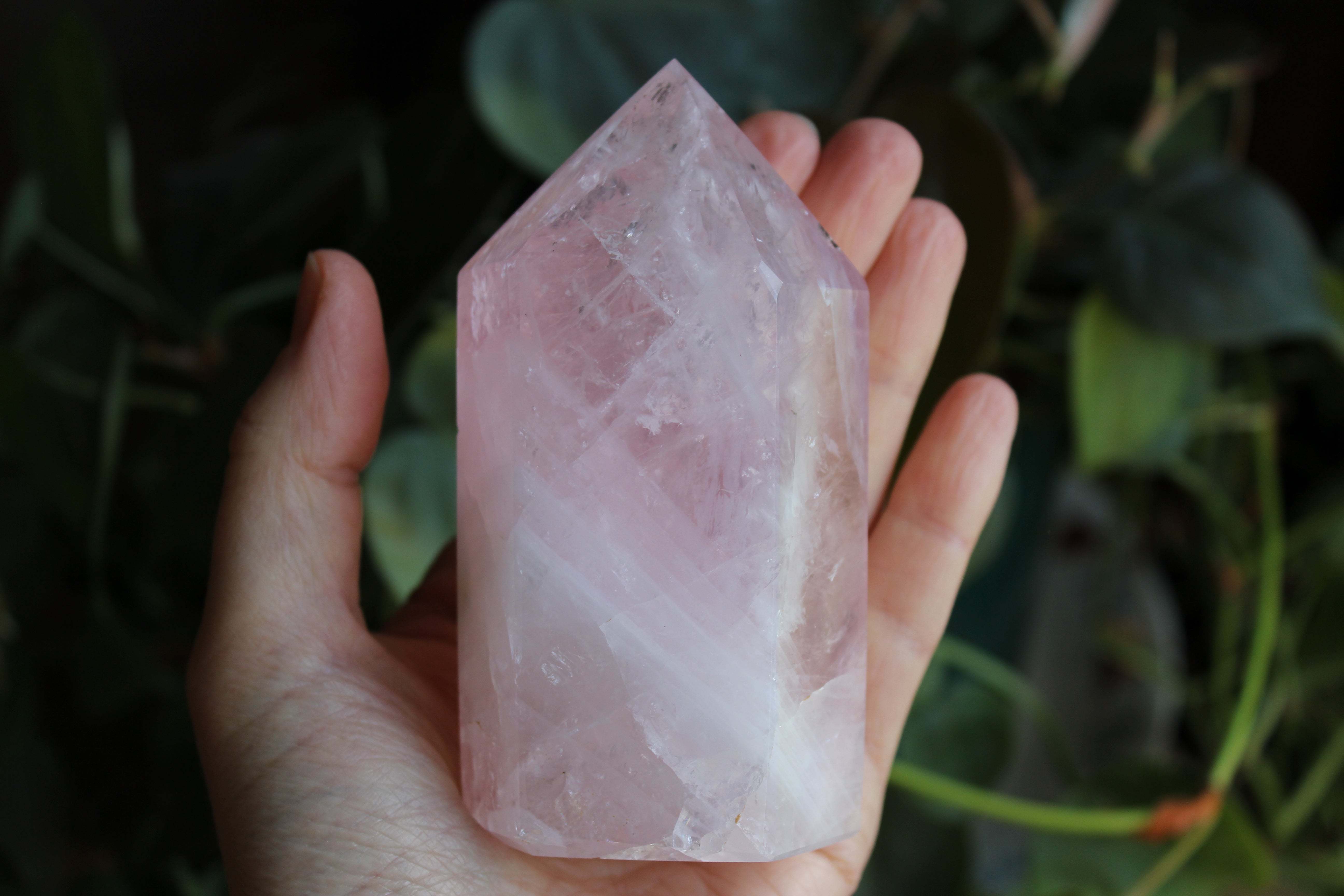 Rose quartz tower 1, new