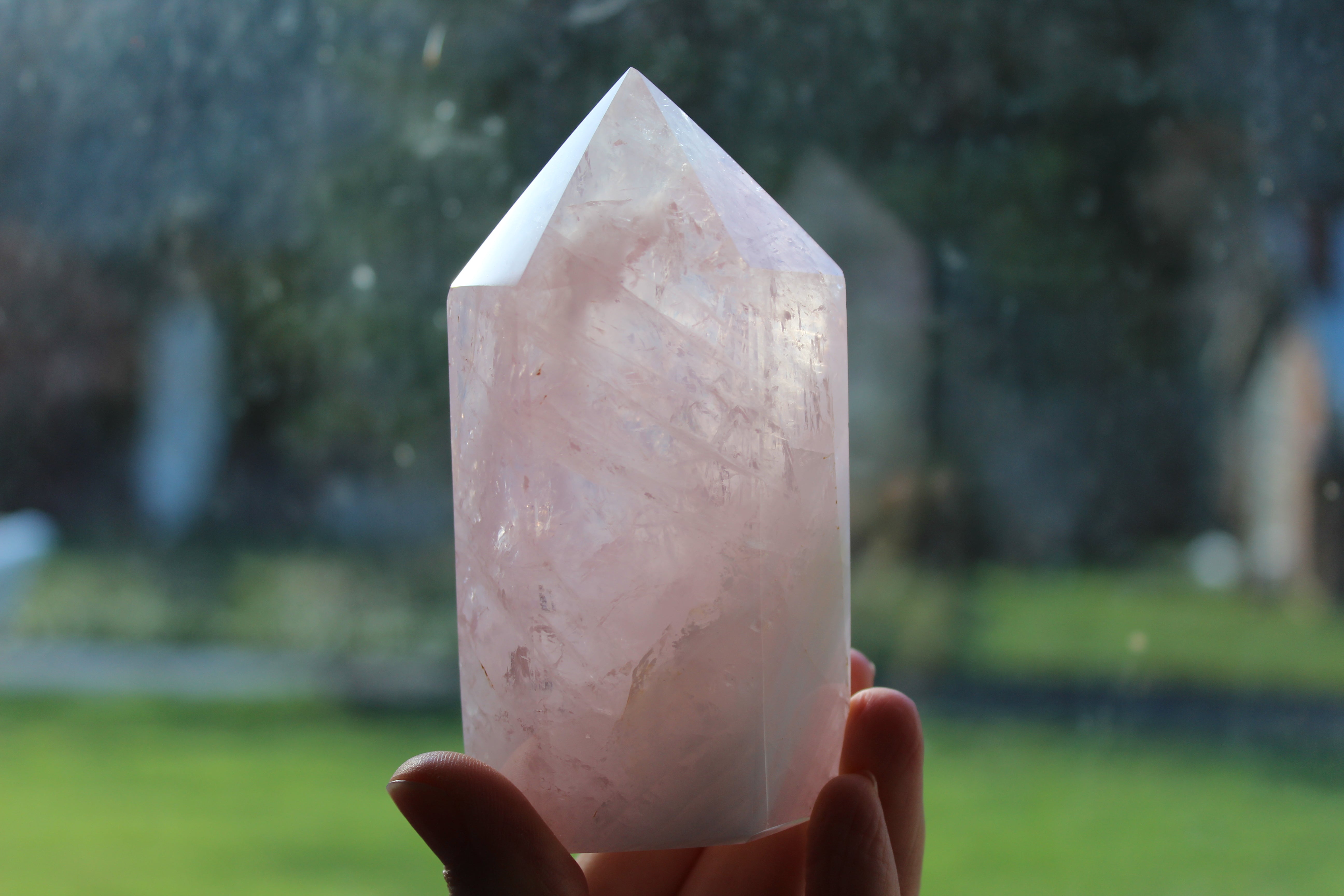 Rose quartz tower 1, new