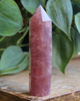 Strawberry quartz tower 2, new