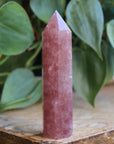 Strawberry quartz tower 2, new
