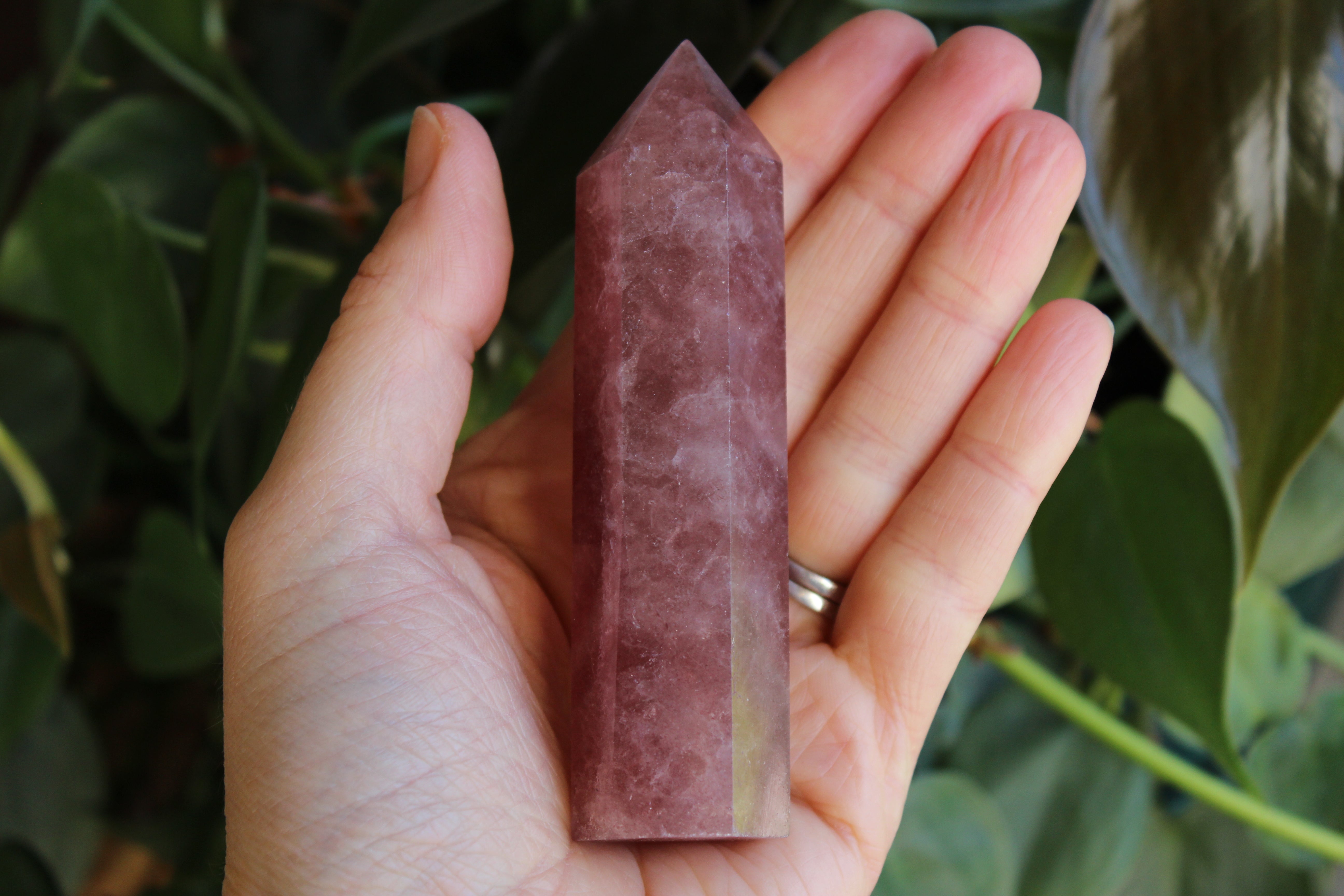Strawberry quartz tower 2, new