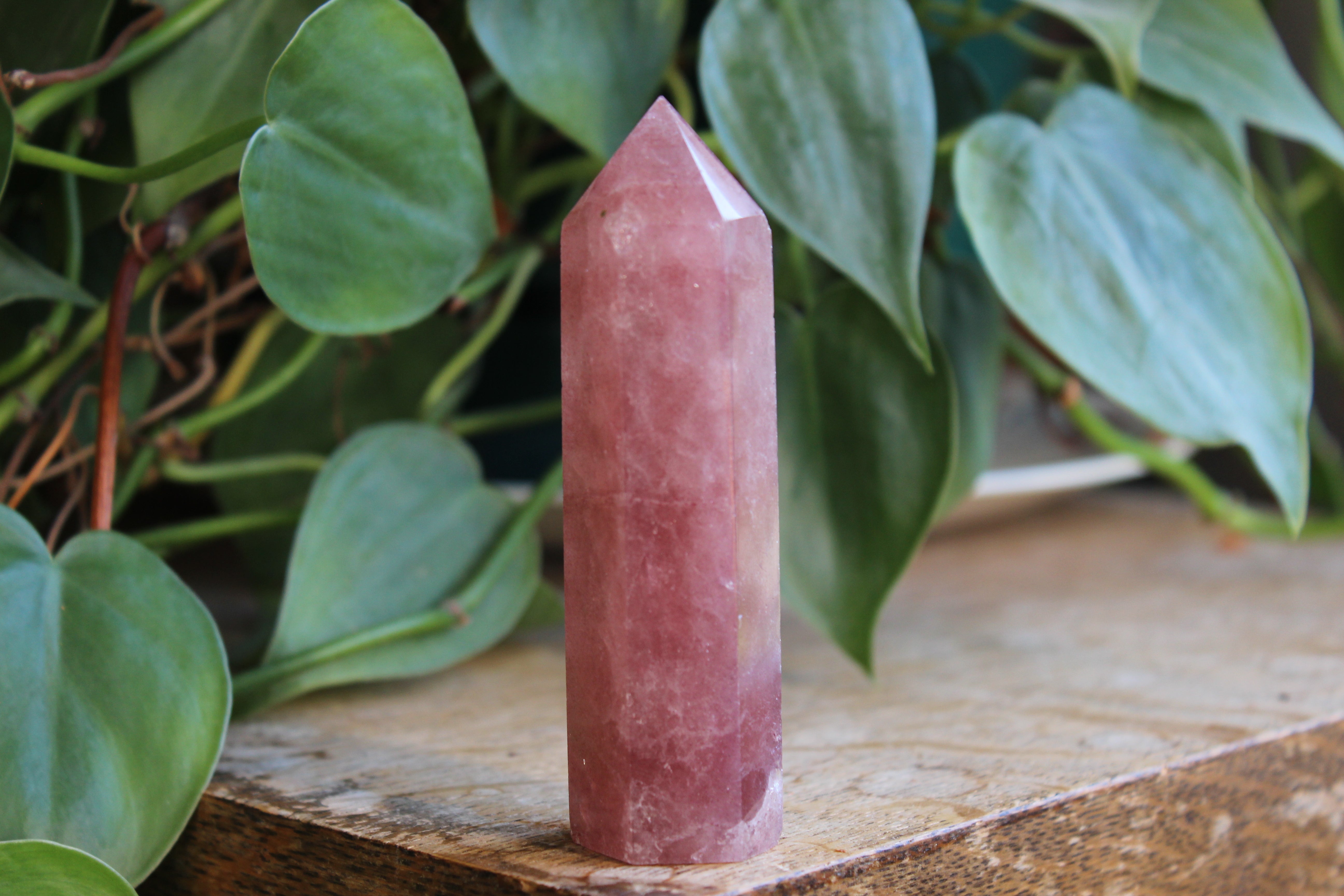 Strawberry quartz tower 4, new