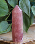 Strawberry quartz tower 4, new