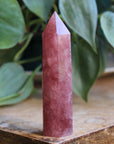 Strawberry quartz tower 5, new