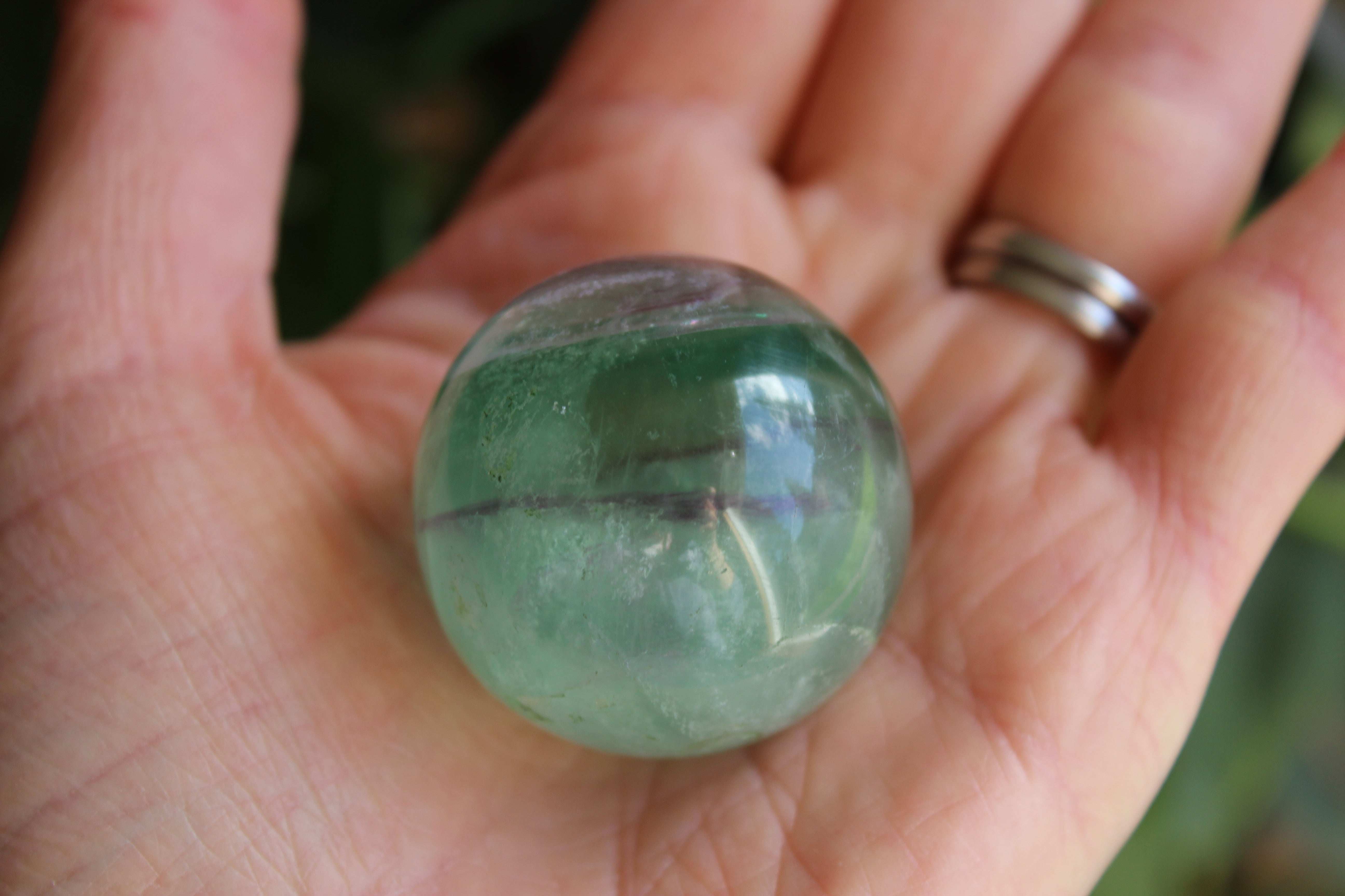 Fluorite sphere 2, new