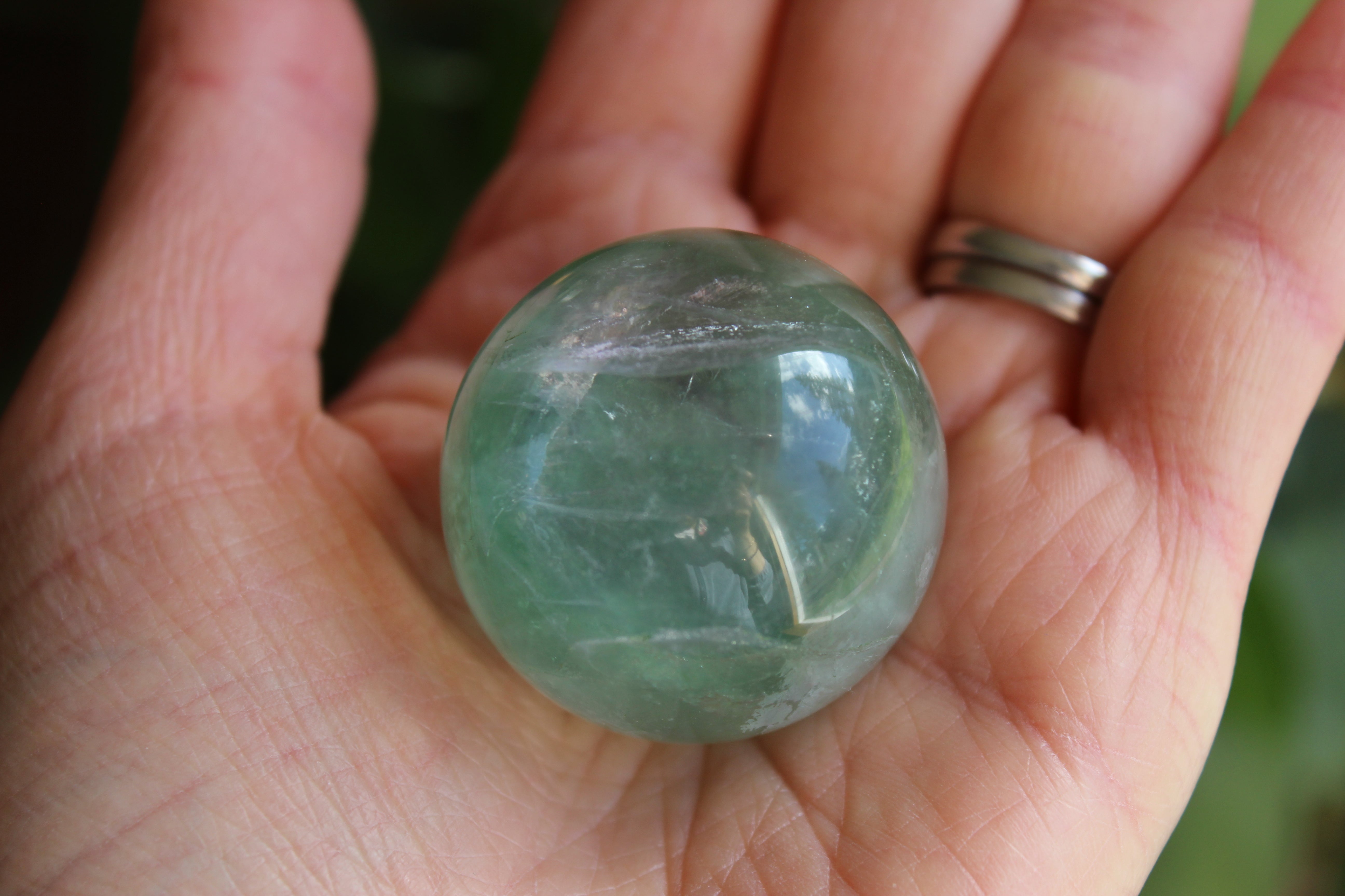 Fluorite sphere 2, new