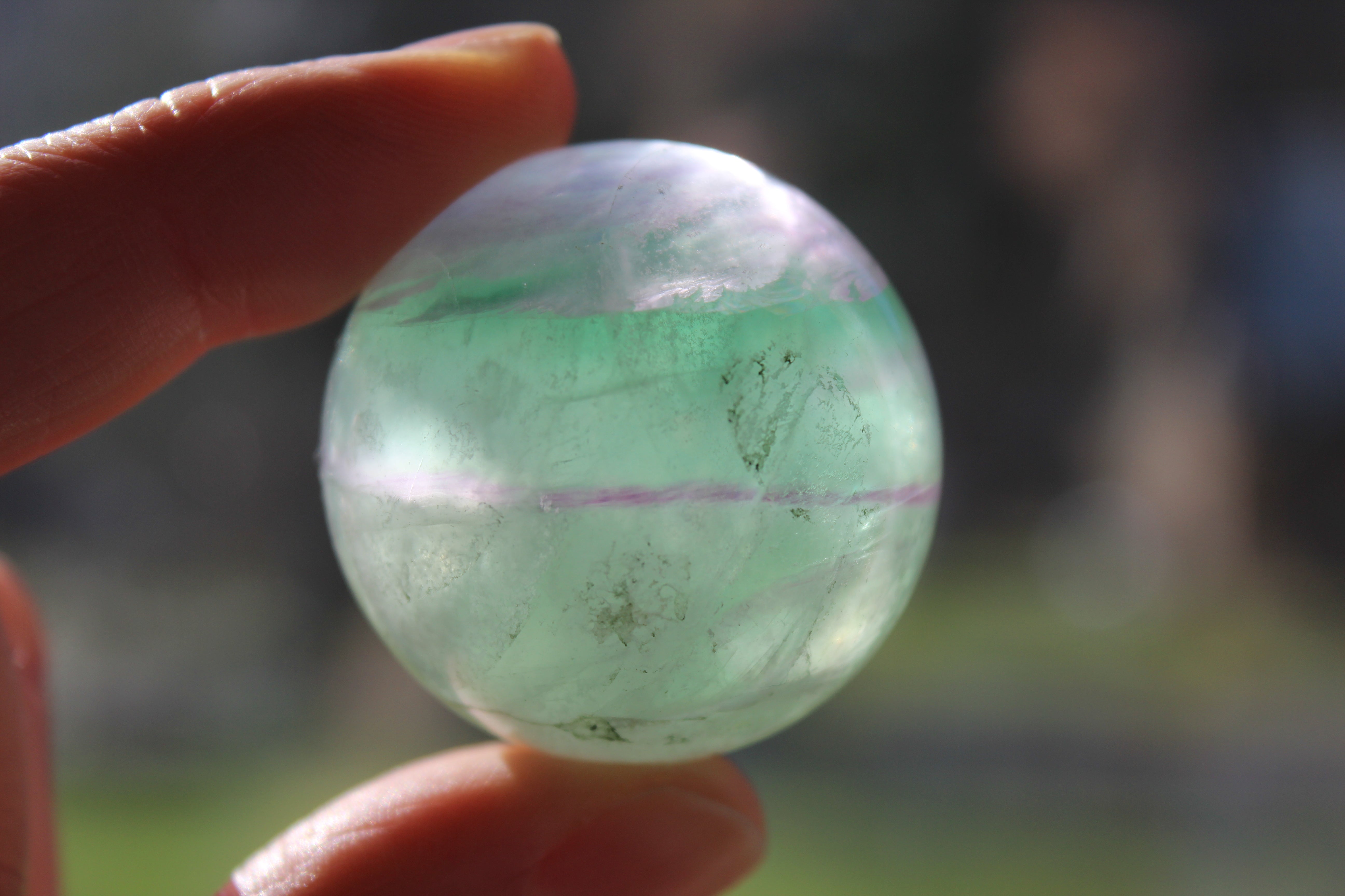 Fluorite sphere 2, new