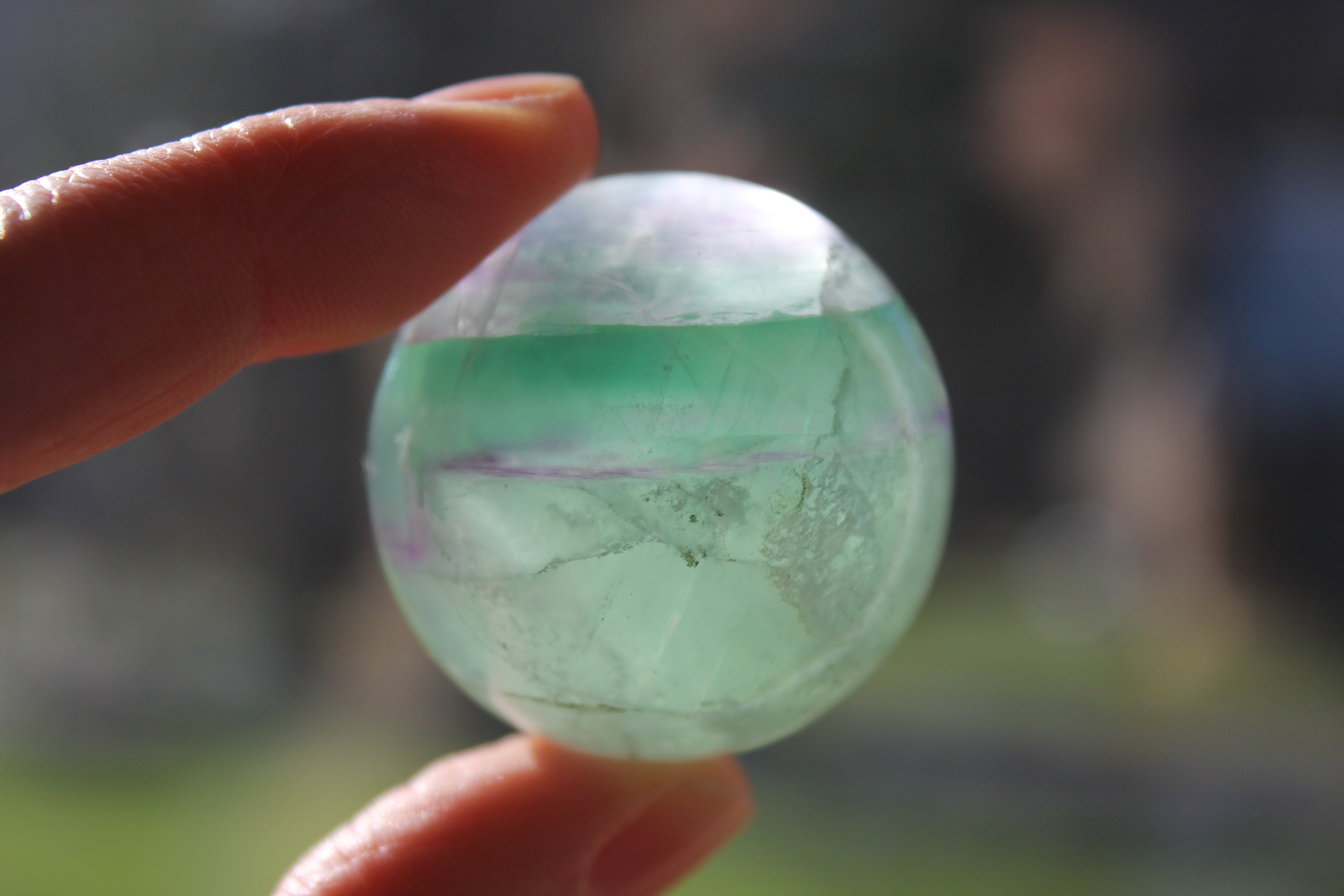 Fluorite sphere 2, new