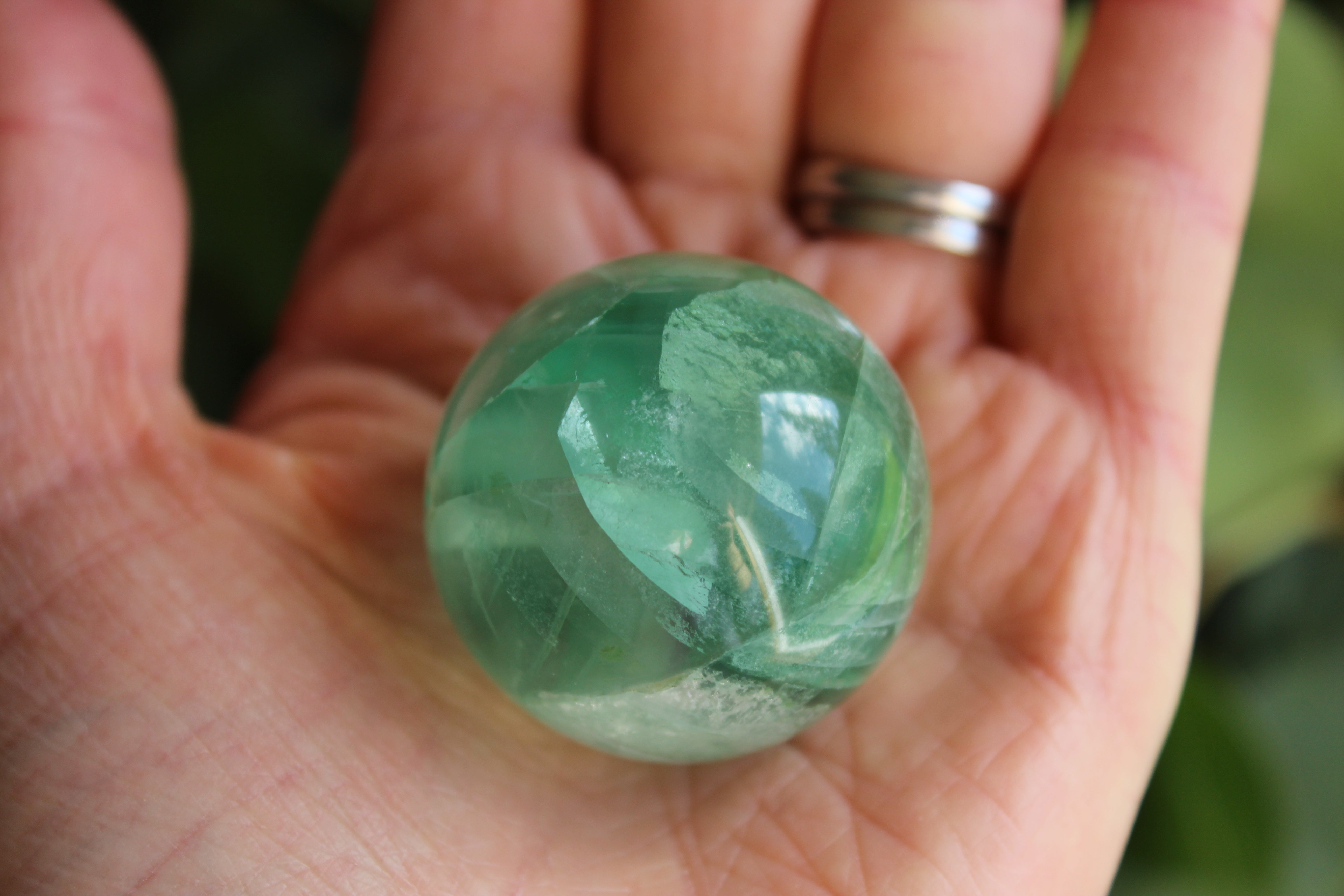 Fluorite sphere 3, new