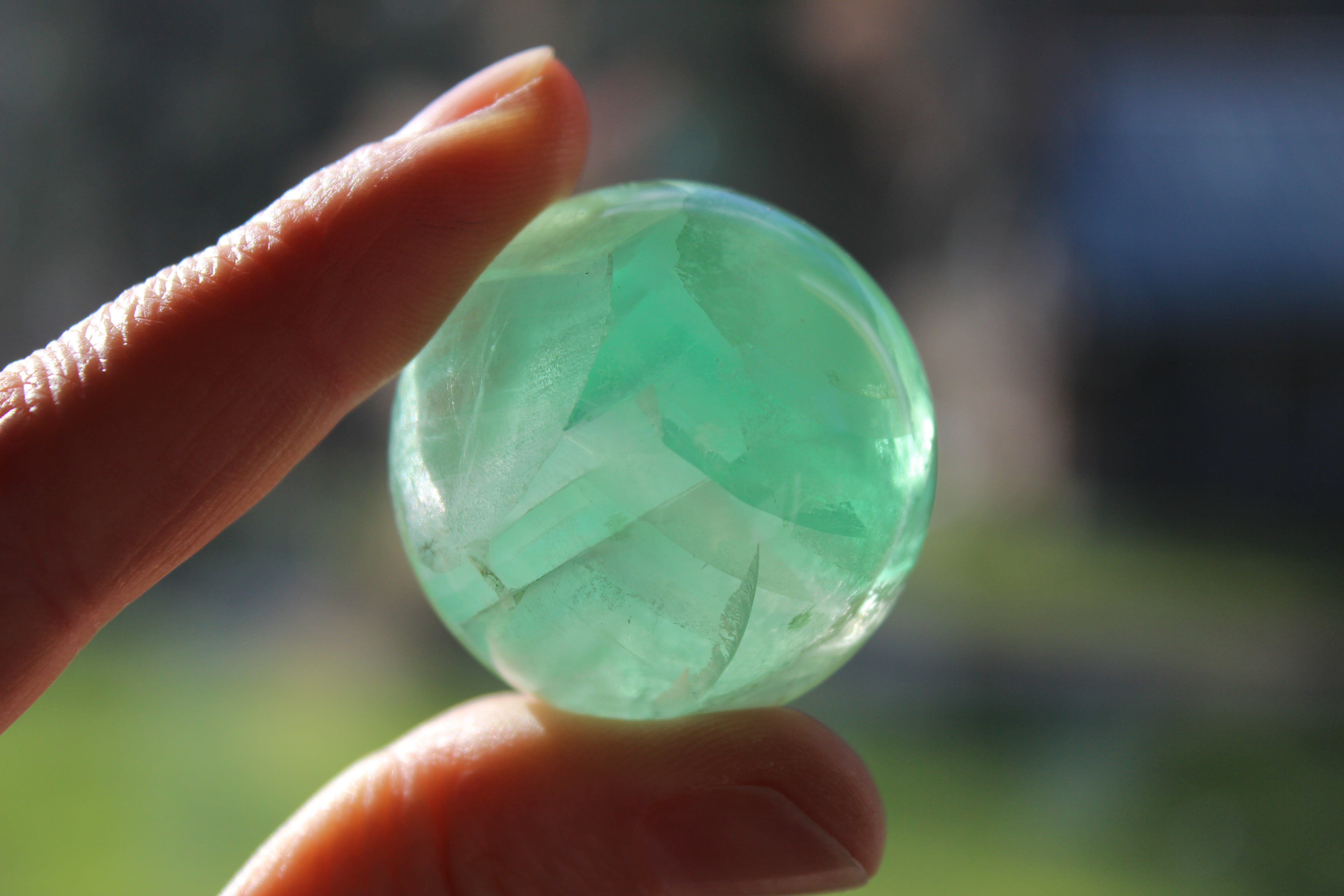 Fluorite sphere 3, new