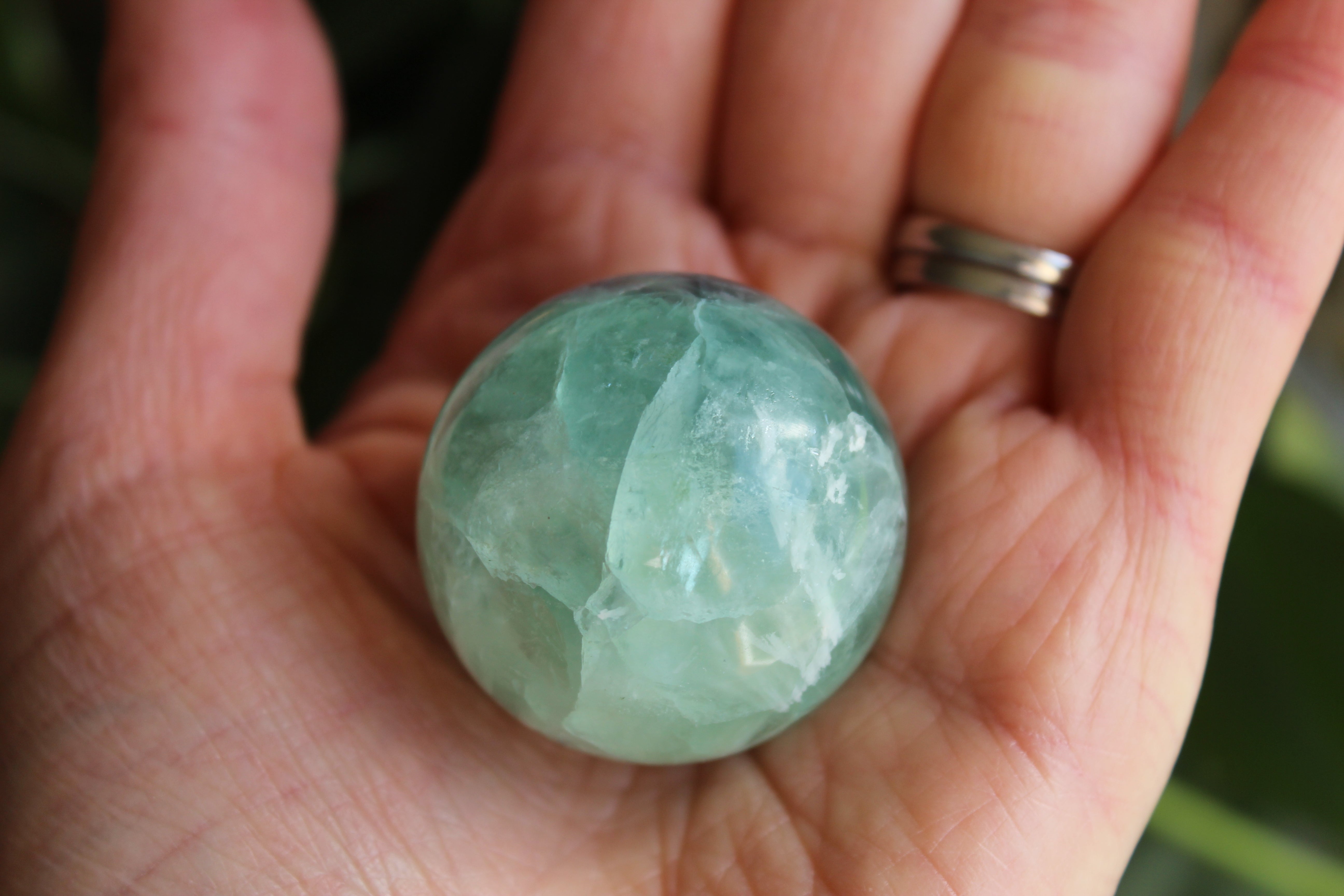 Fluorite sphere 4, new