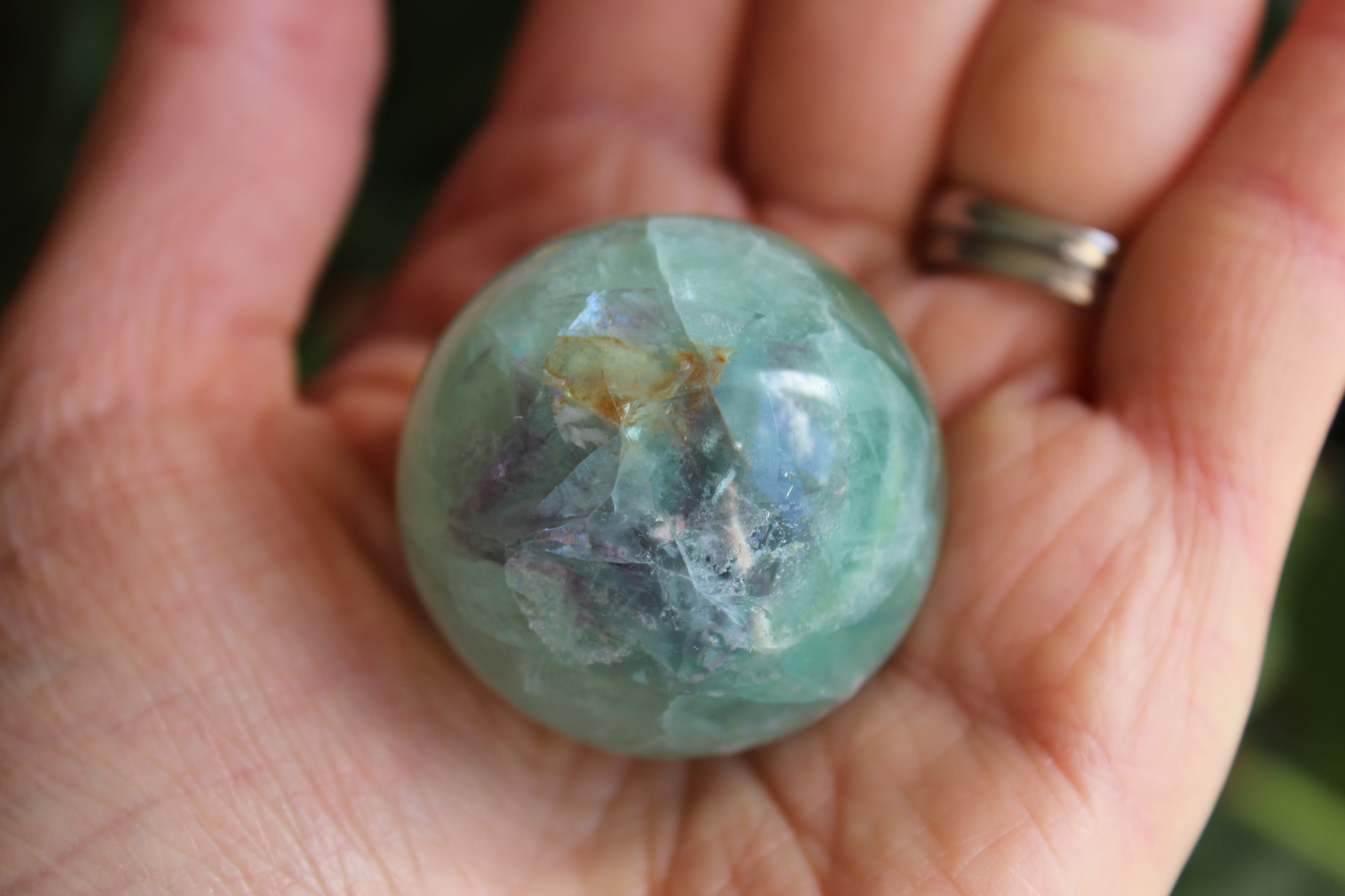 Fluorite sphere 4, new