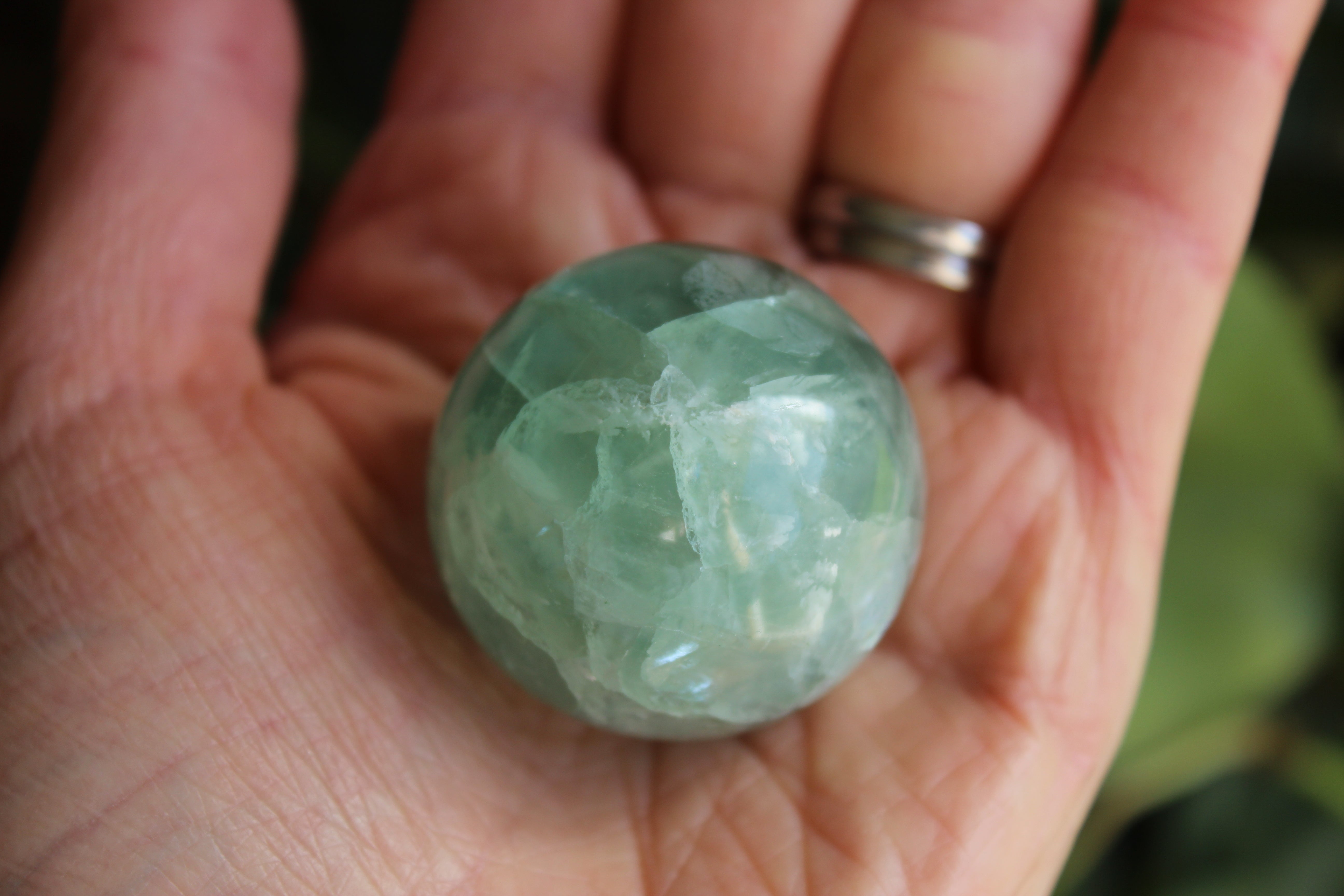 Fluorite sphere 4, new