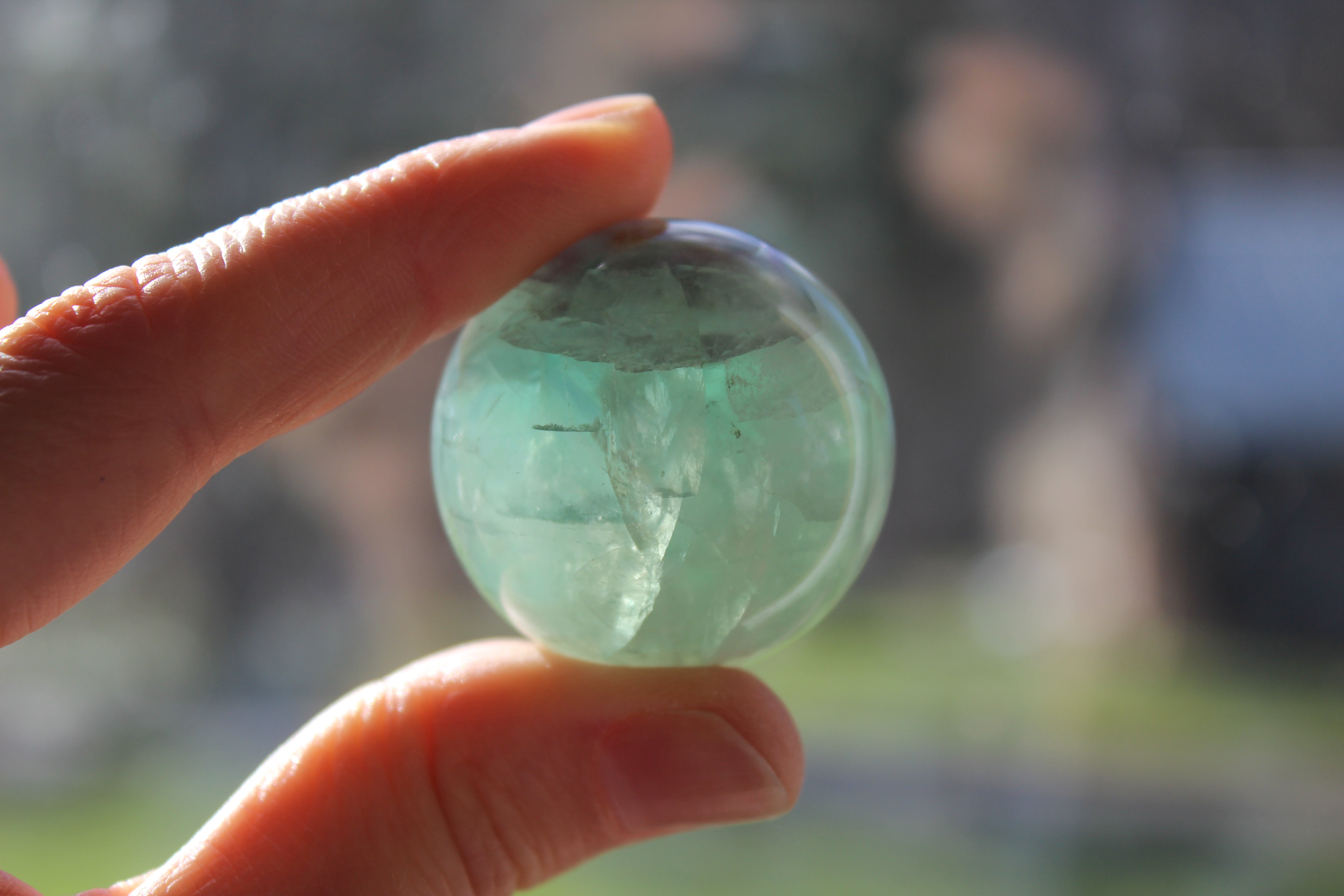Fluorite sphere 4, new