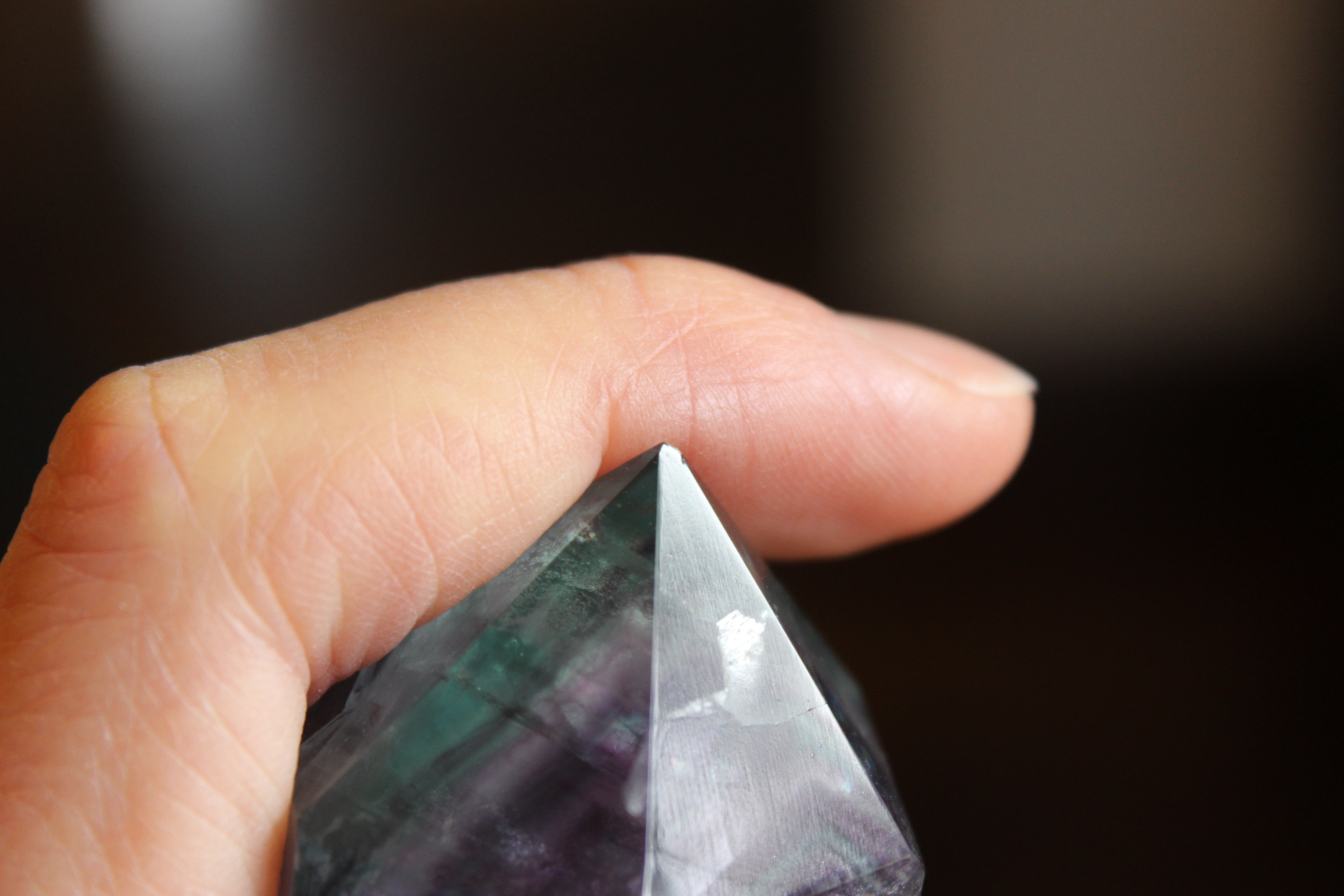 Rainbow fluorite tower 6, new