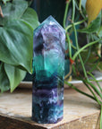 Rainbow fluorite tower 6, new