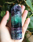 Rainbow fluorite tower 6, new