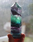 Rainbow fluorite tower 6, new