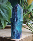 Rainbow fluorite tower 7, new