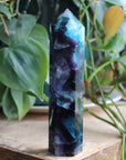 Rainbow fluorite tower 8, new