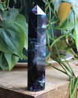 Rainbow fluorite tower 8, new
