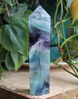 Rainbow fluorite tower 9, new