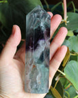 Rainbow fluorite tower 9, new