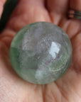 Rainbow fluorite sphere 8, new