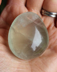 Rainbow fluorite pocket stone 1, new