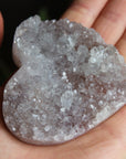 Amethyst flower heart 2, new