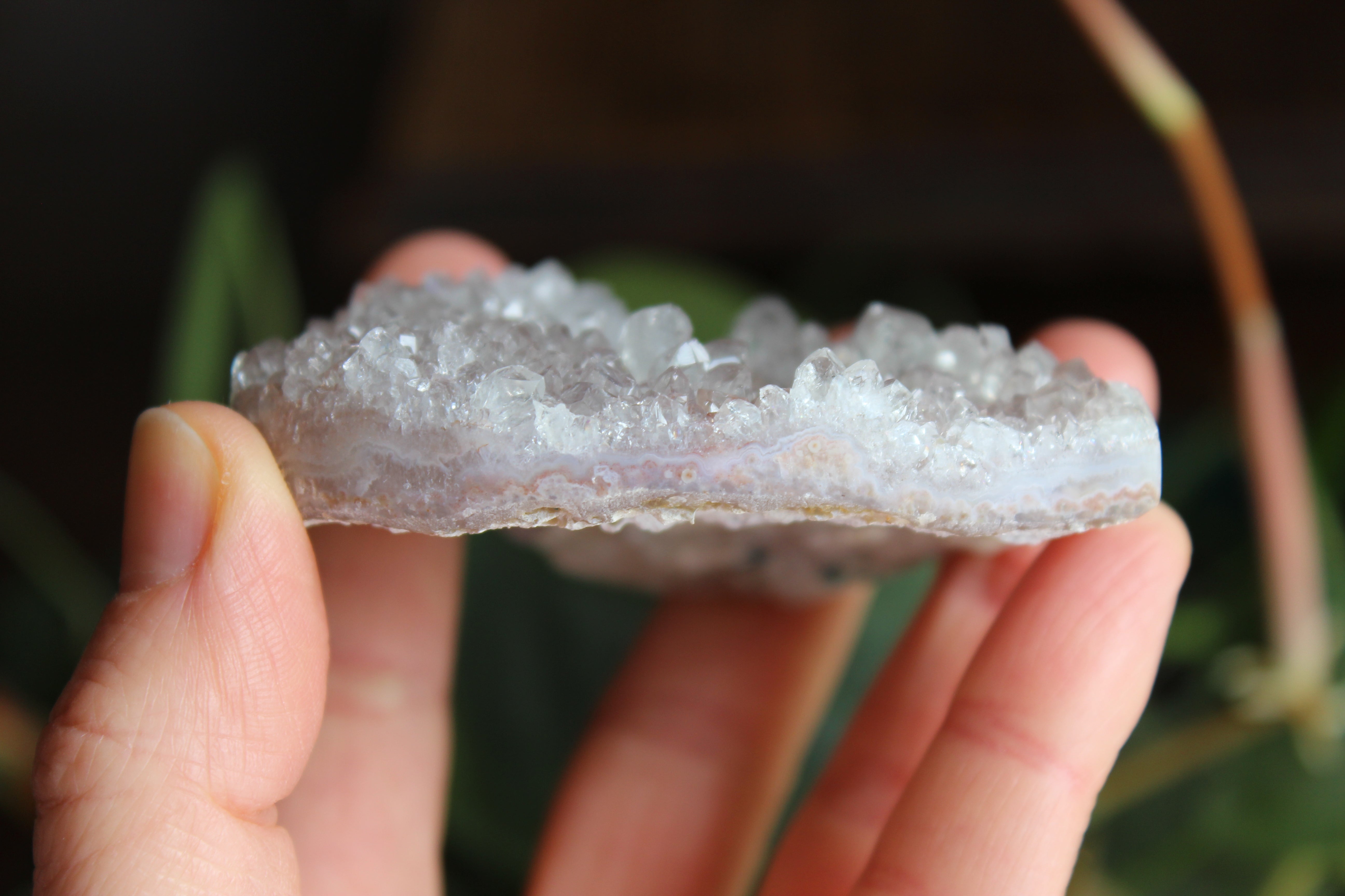 Amethyst flower heart 2, new