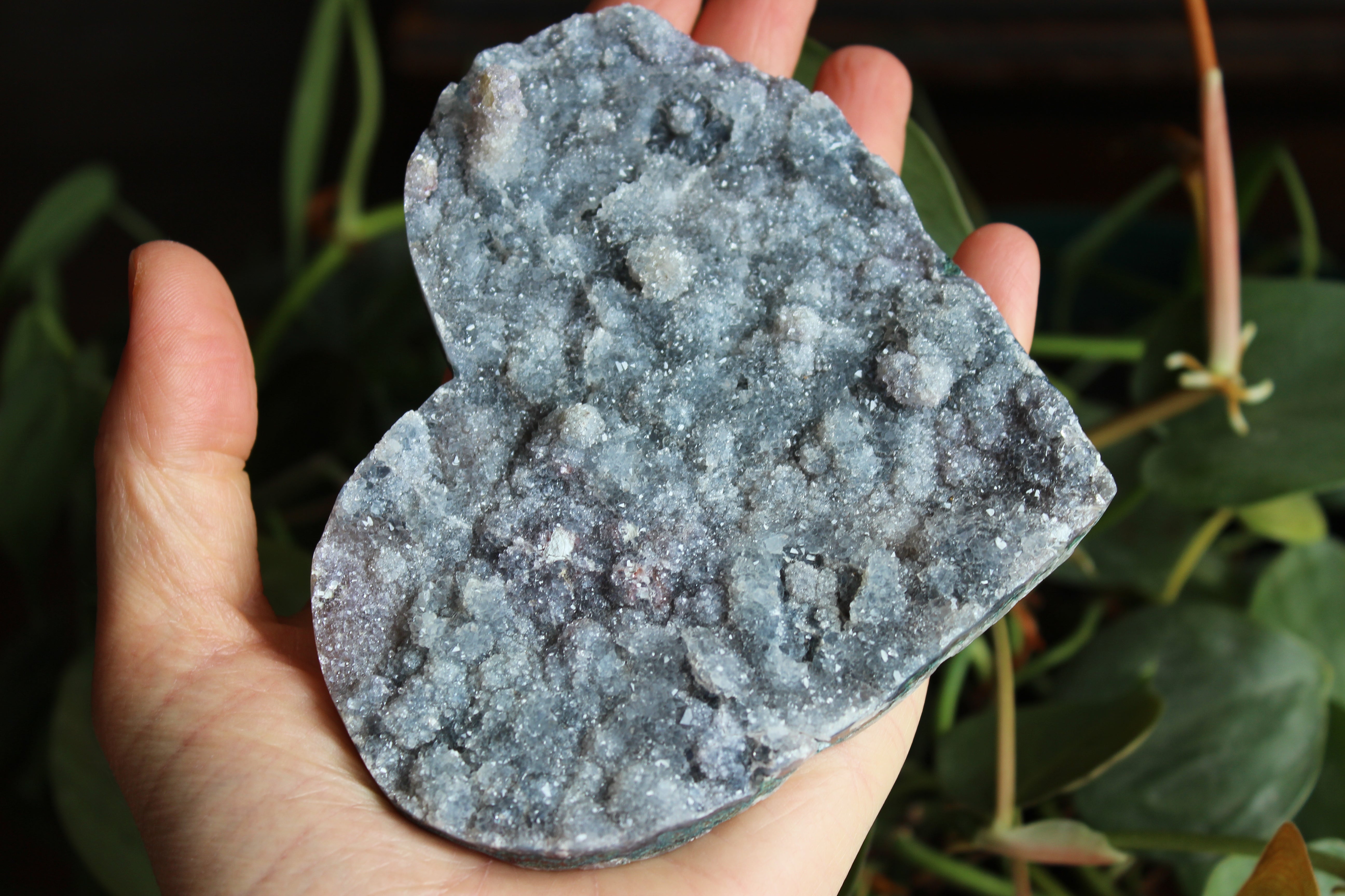 Amethyst flower heart 3, new