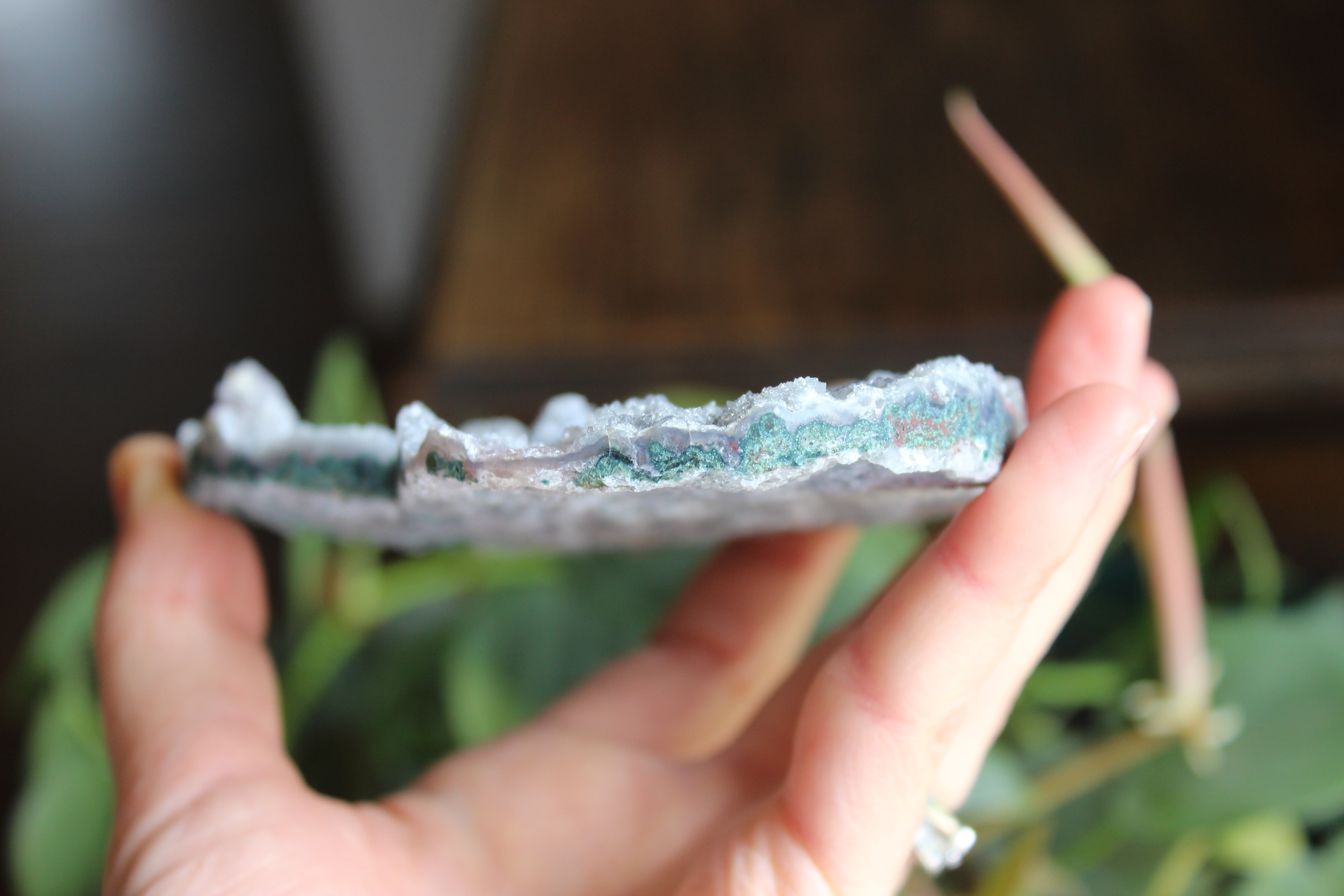 Amethyst flower heart 3, new