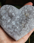 Amethyst flower heart 5, new