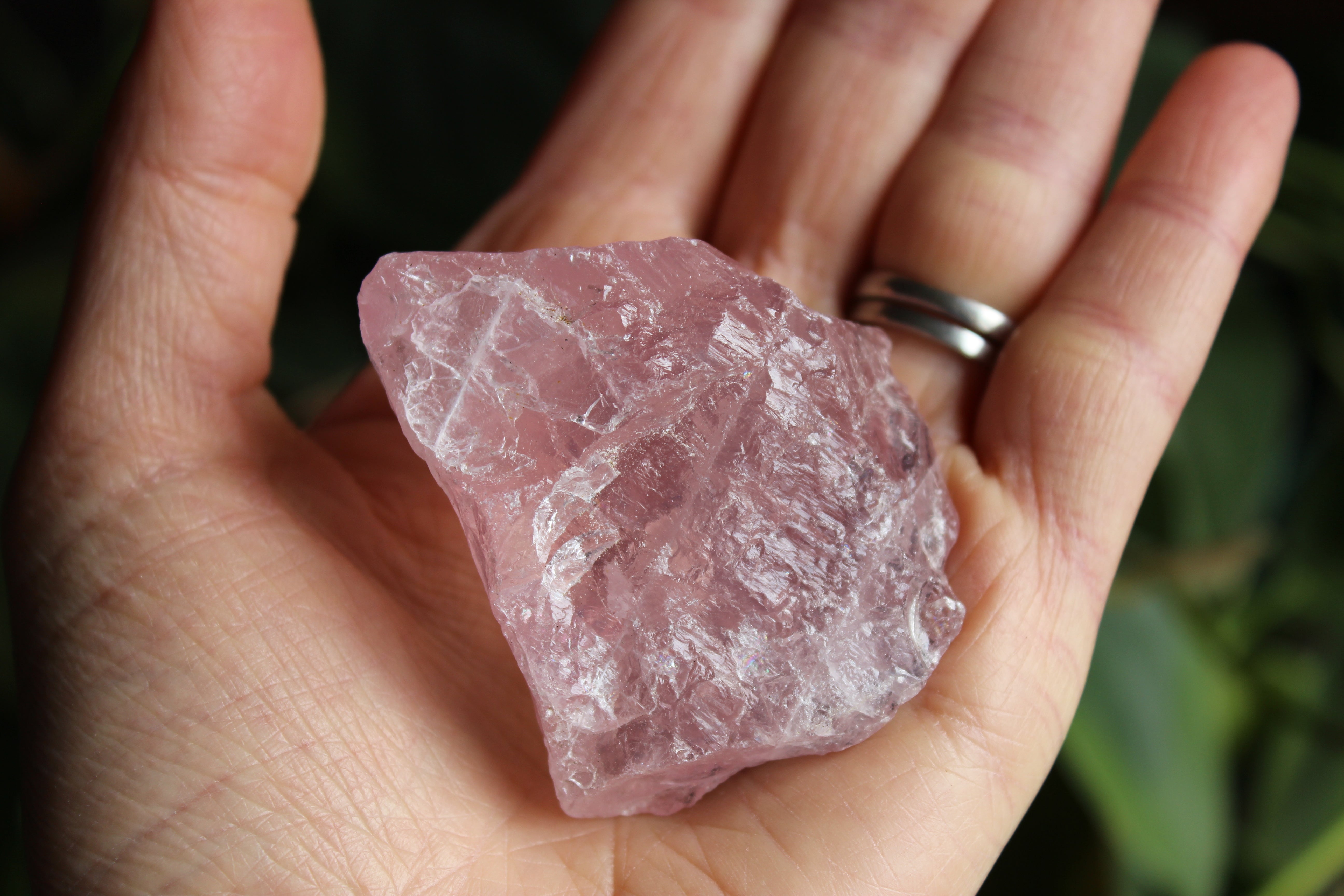 Watermelon rose quartz 1, new