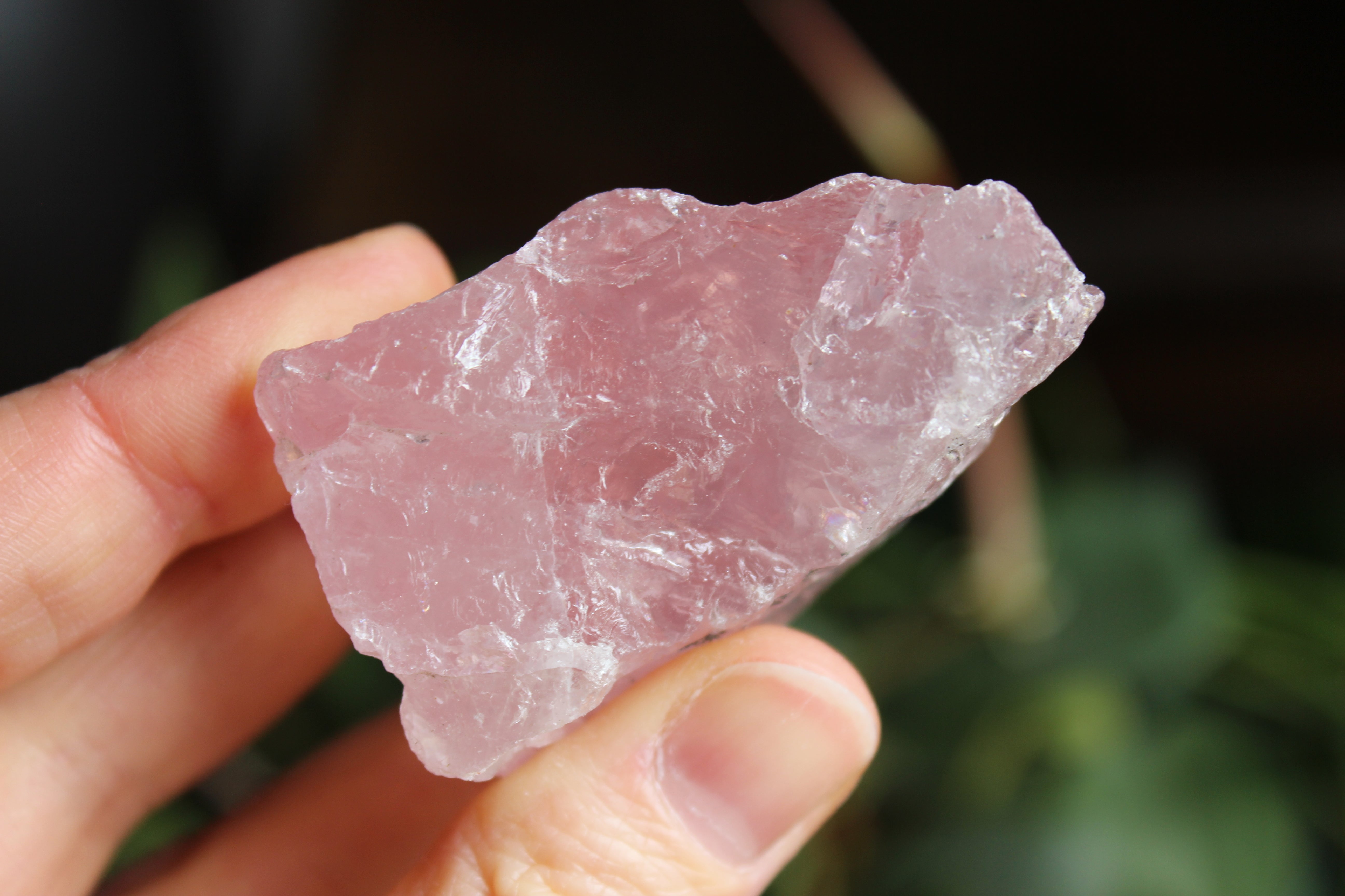 Watermelon rose quartz 1, new