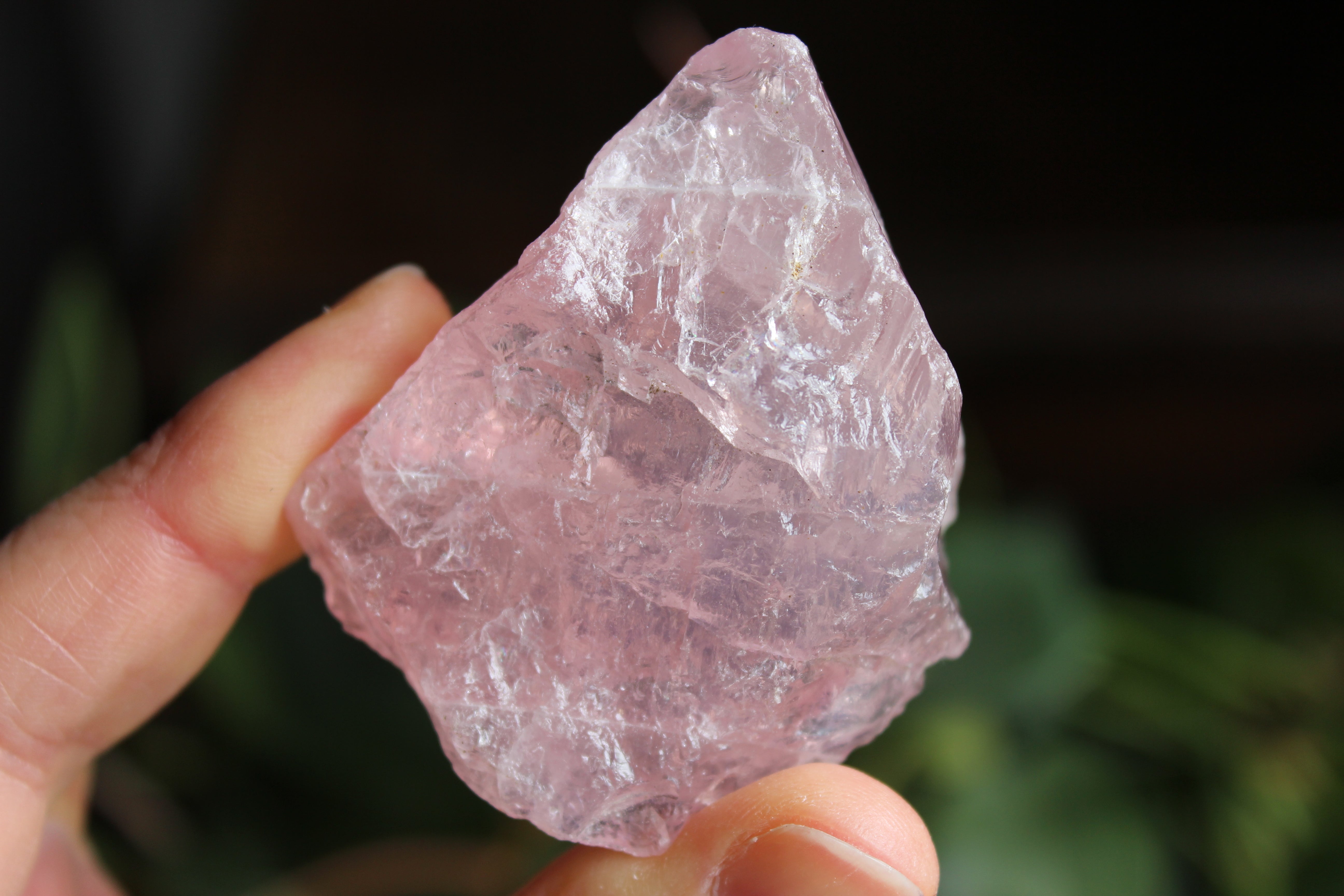 Watermelon rose quartz 1, new