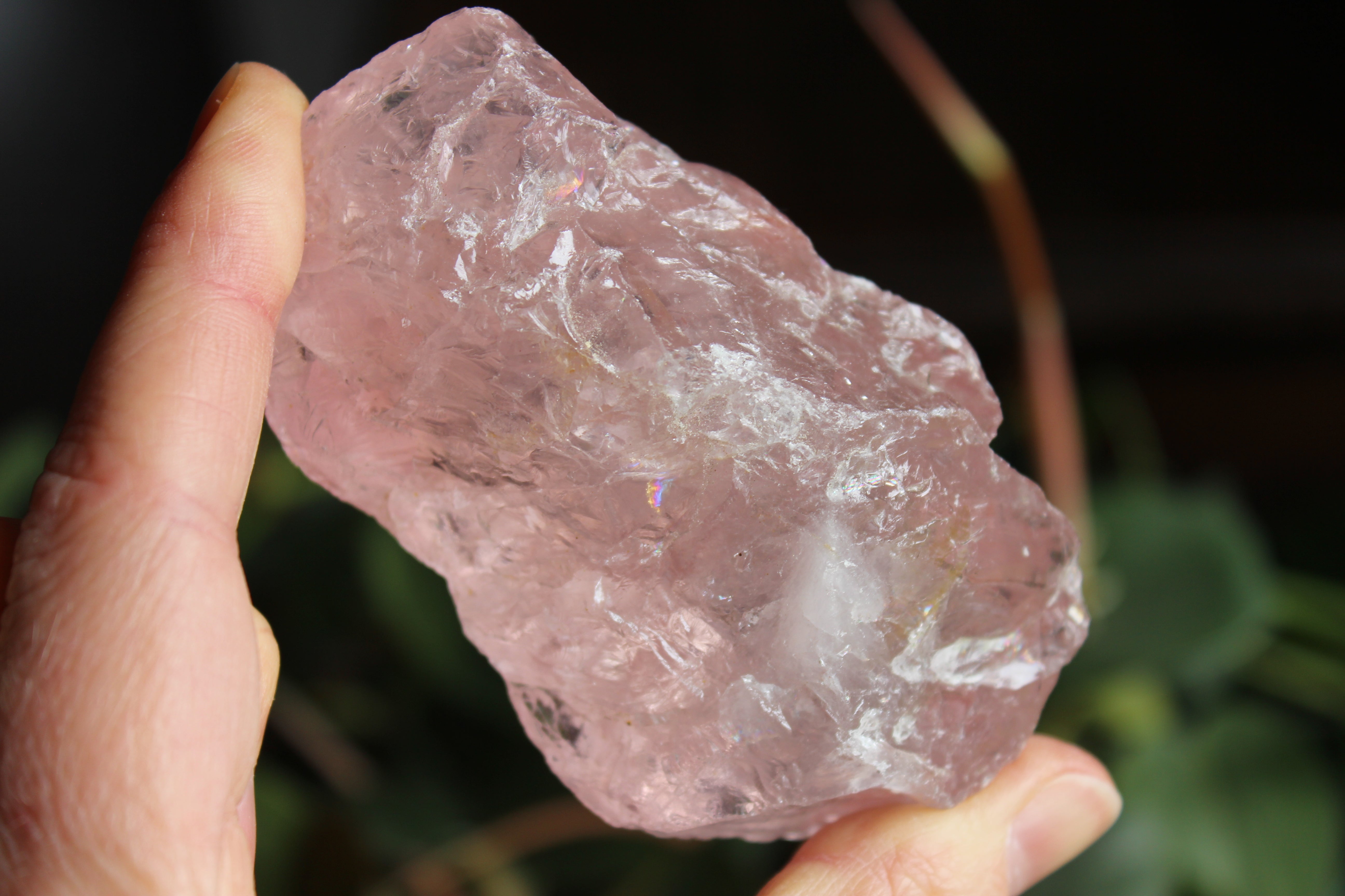 Watermelon rose quartz 3, new